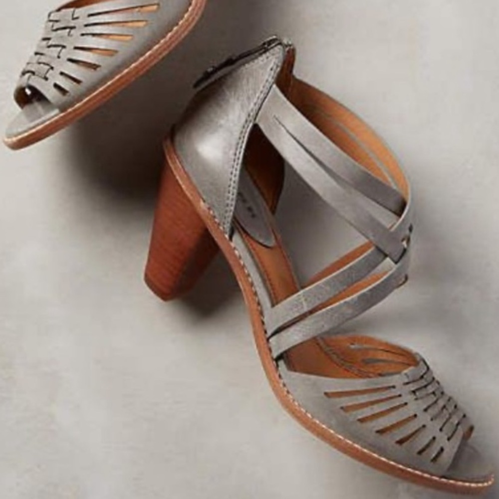 Anthropologie Trask Whitney Heels